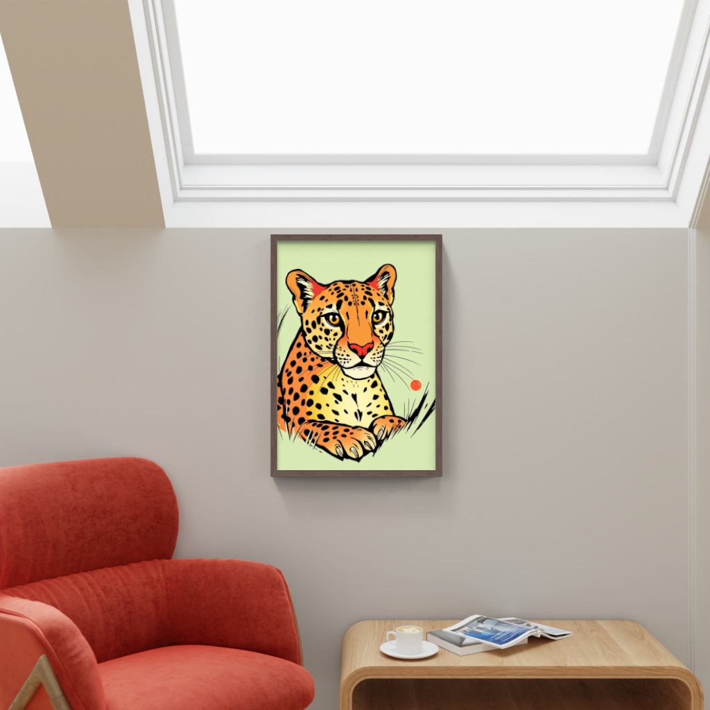 Den lugna leoparden