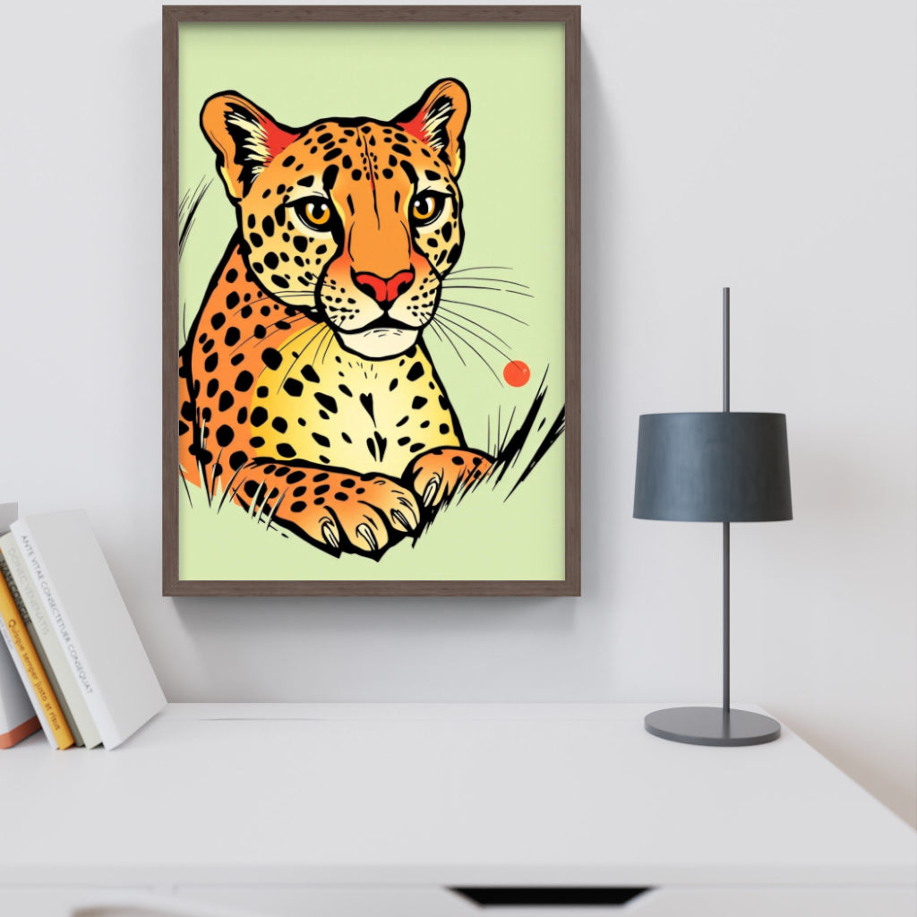Den lugna leoparden