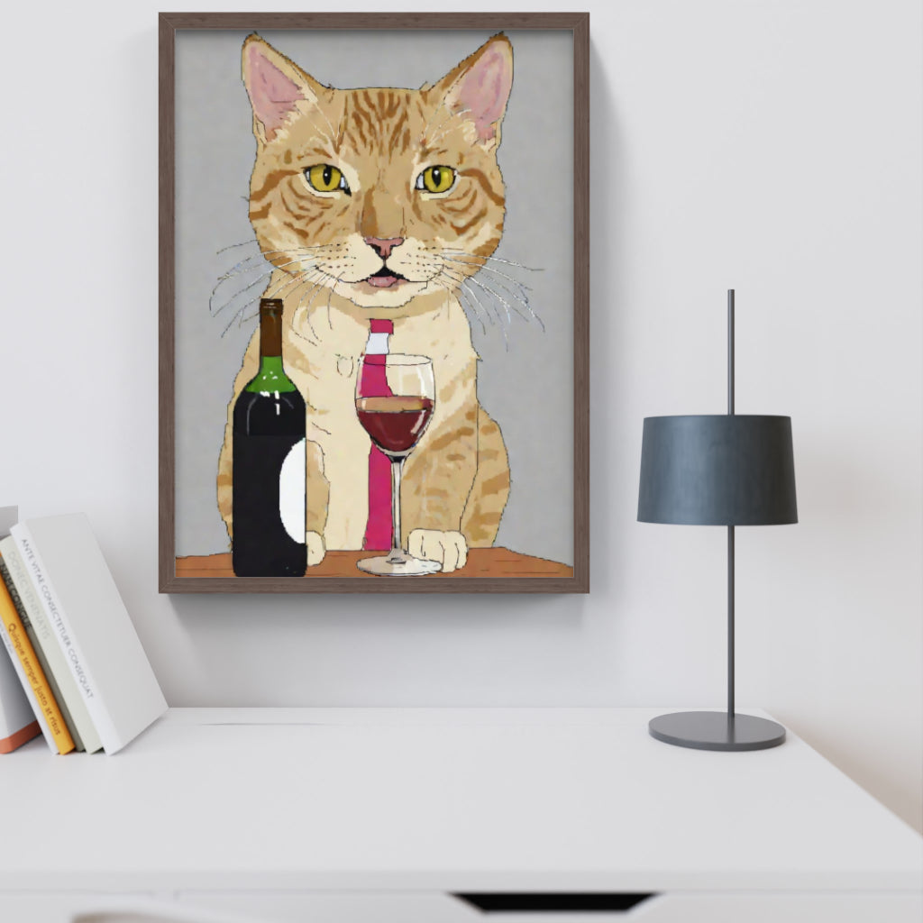 Vinälskande katt