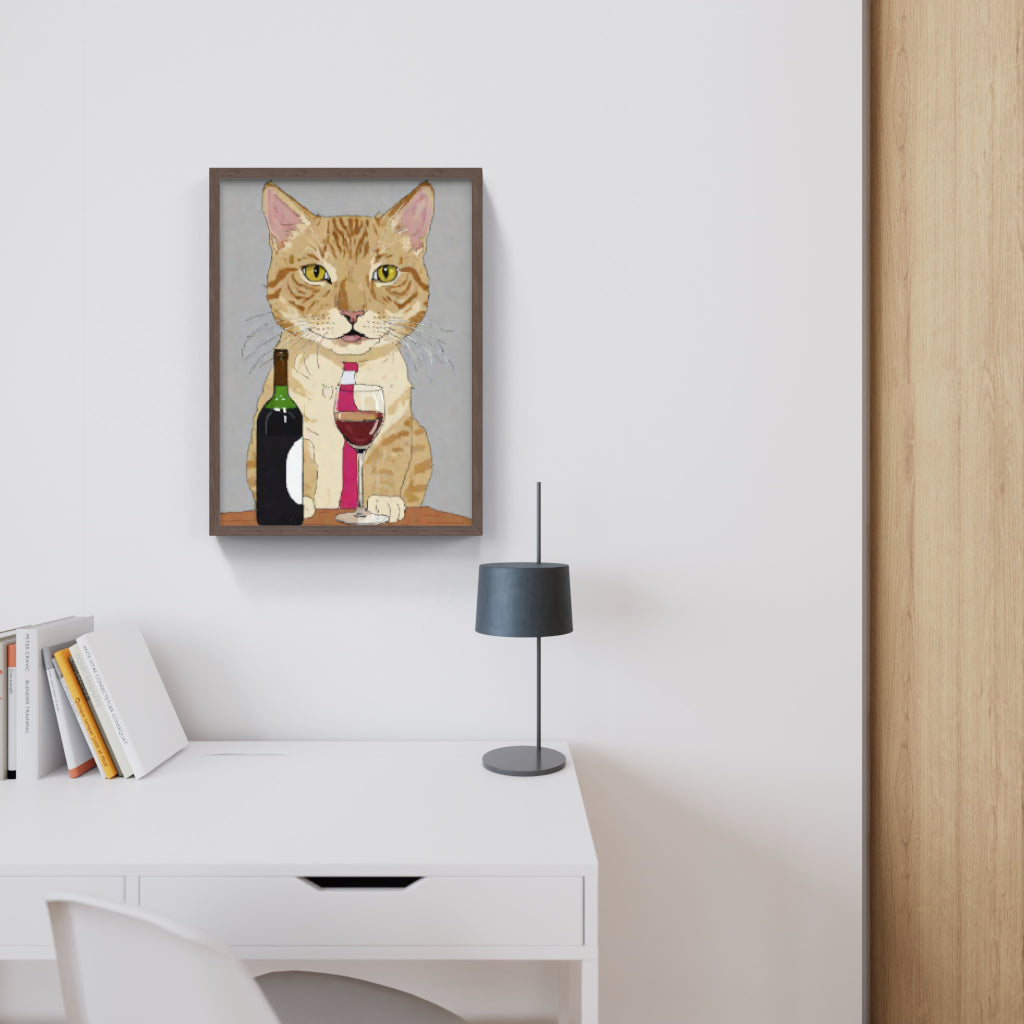 Vinälskande katt