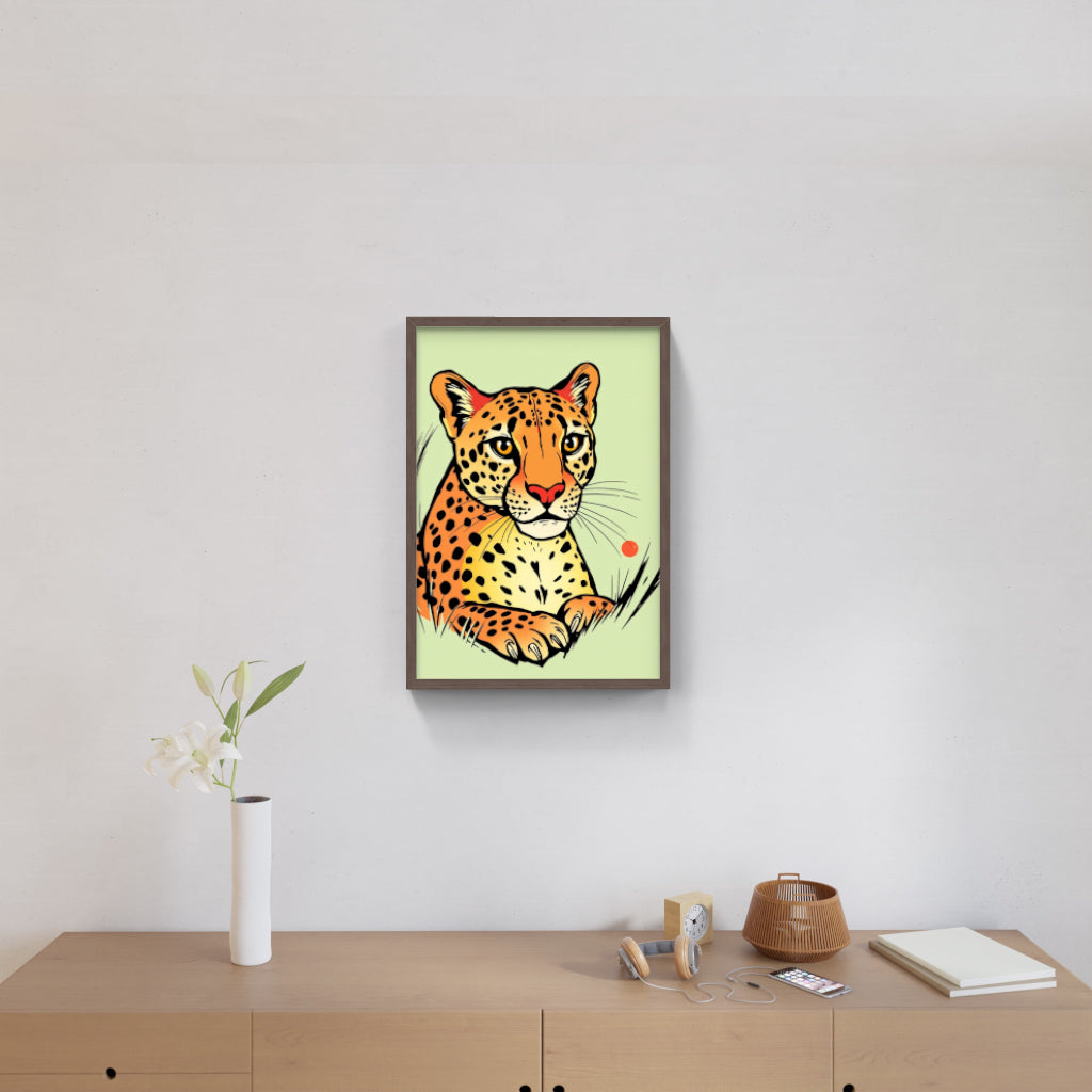 Den lugna leoparden
