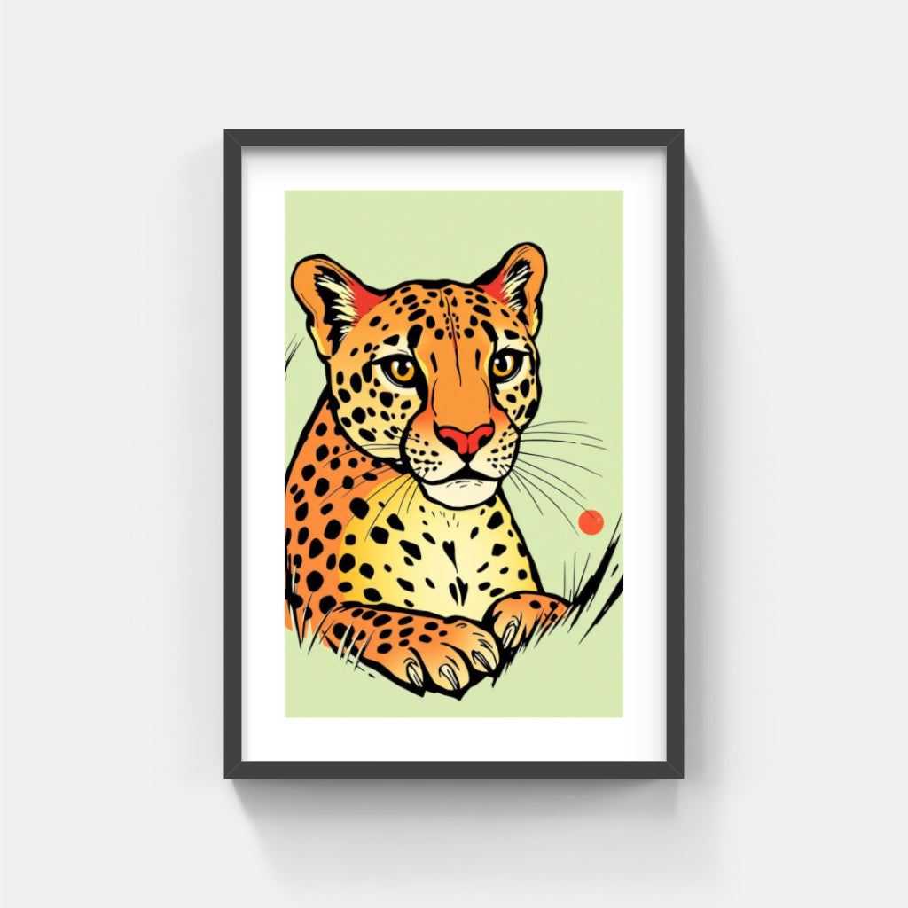 Den lugna leoparden