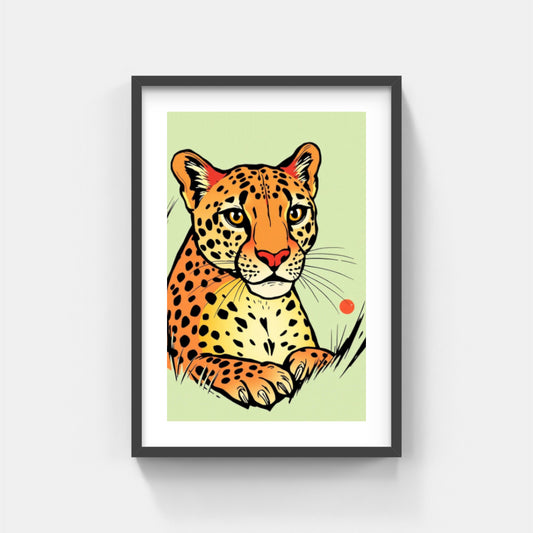 Den lugna leoparden
