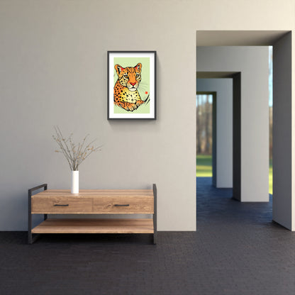 Den lugna leoparden