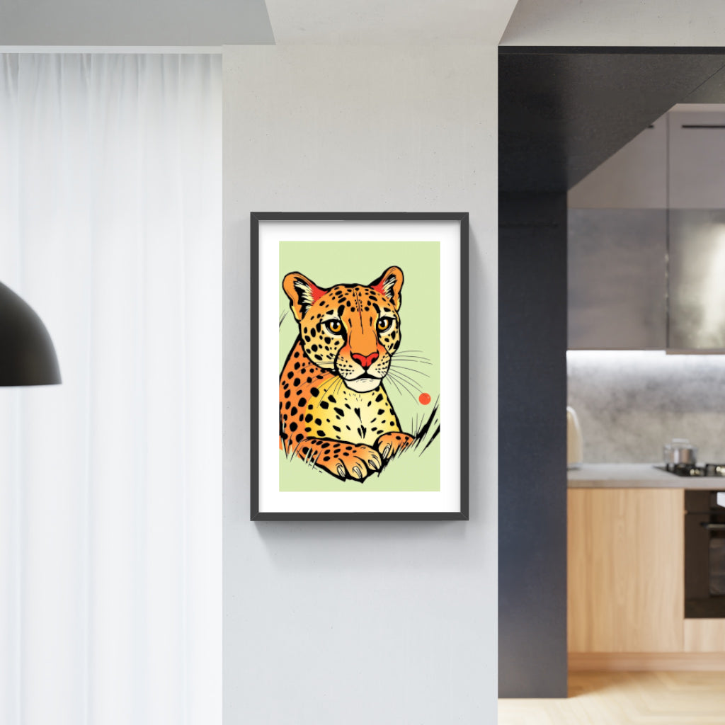 Den lugna leoparden