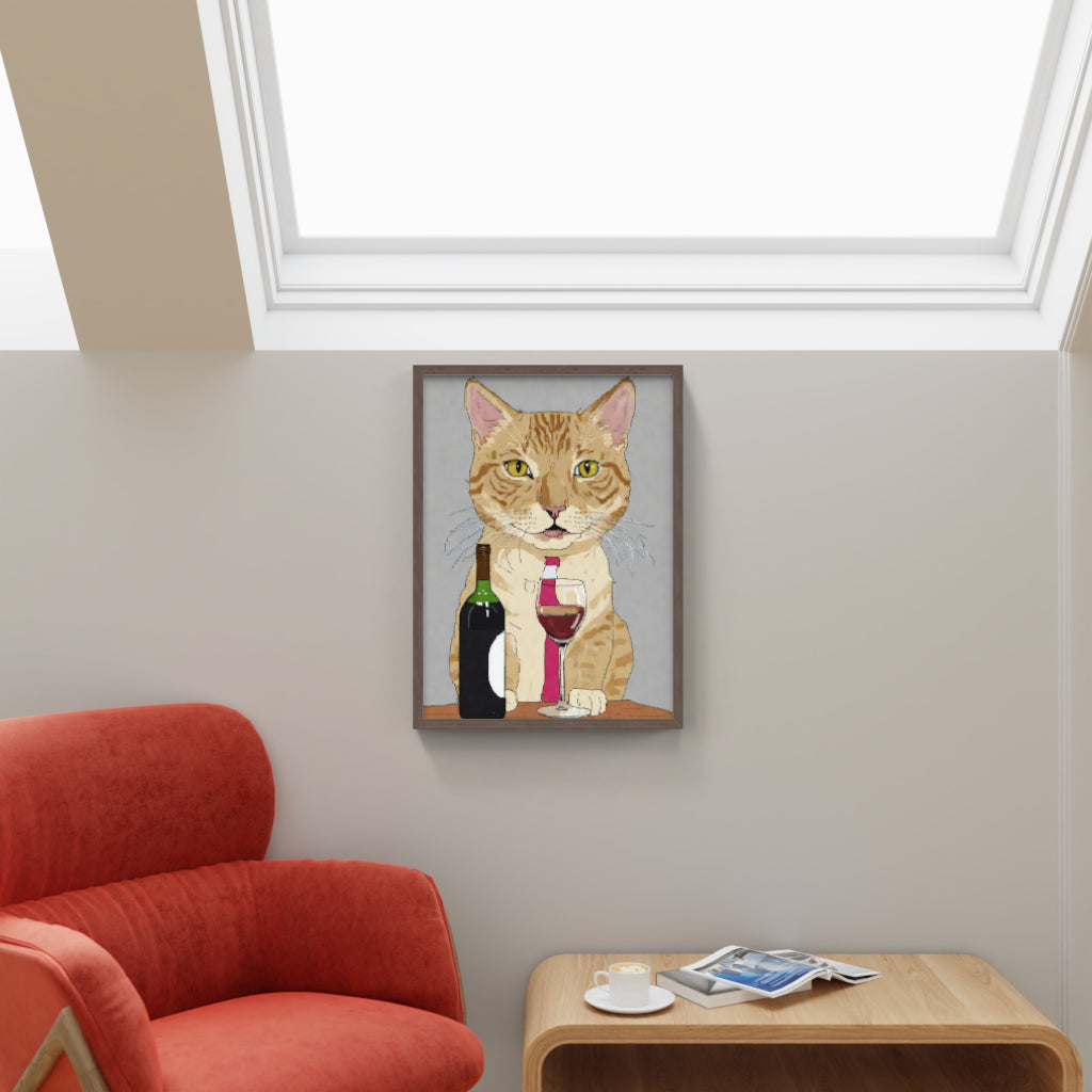 Vinälskande katt