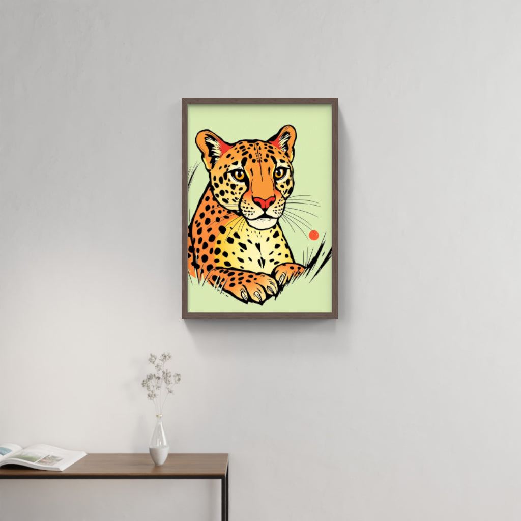 Den lugna leoparden