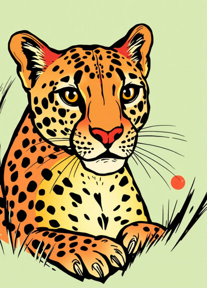 Den lugna leoparden